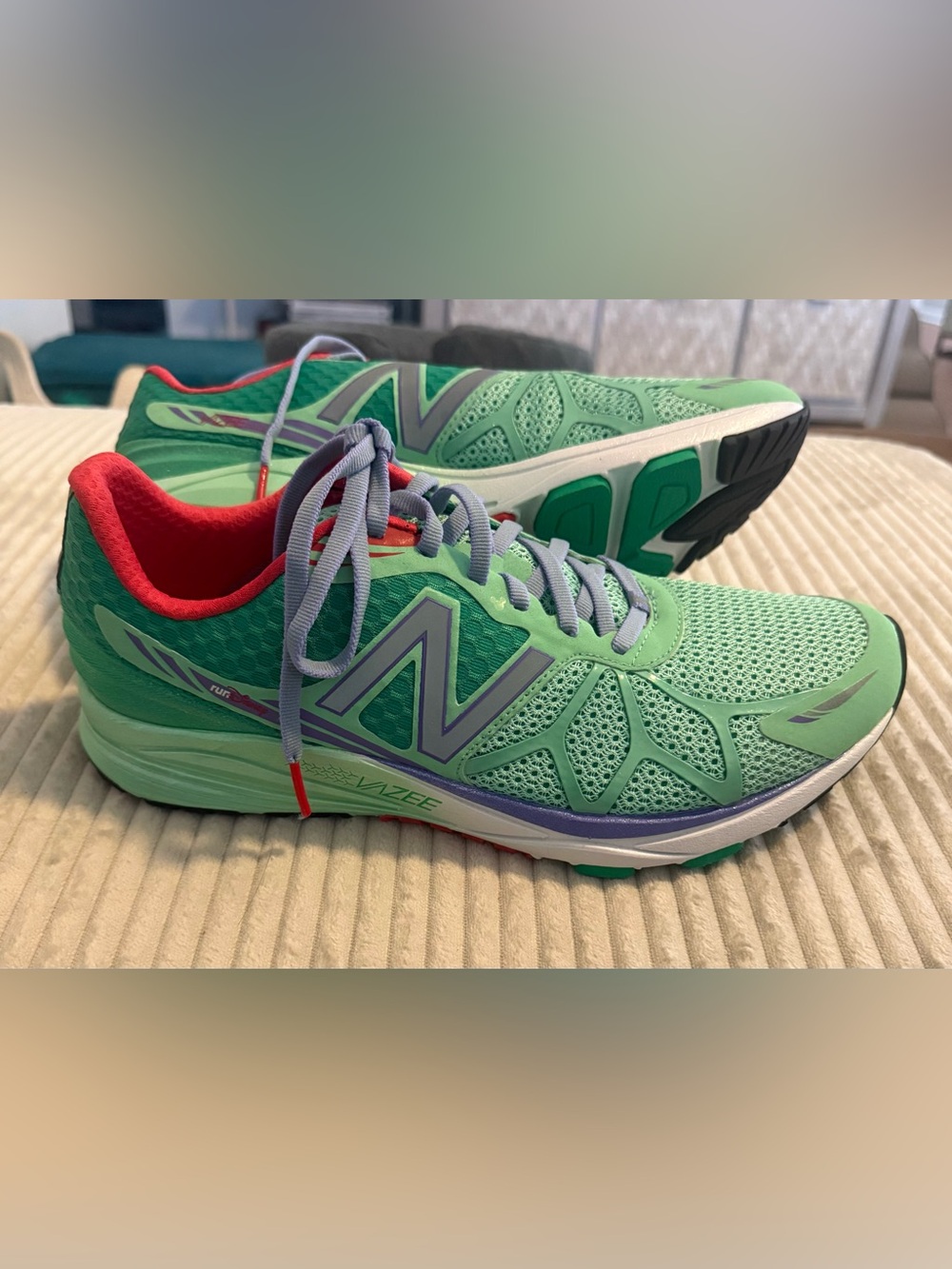 Limited Edition New Balance Vazee Pace 2016 “Ariel” runDisney sneakers.